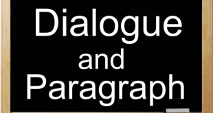 Dialogue and Paragraph
