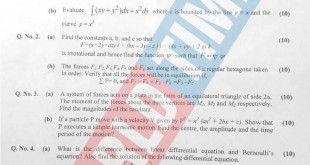 CSS-2019 Applied Mathematics Paper