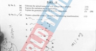 CSS-2019 Chemistry Paper II
