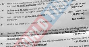 PMS-2019 English Literature II