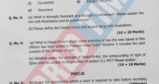 PMS-2019 Law Paper II