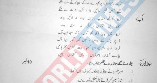 PMS-2019 Punjabi Paper I