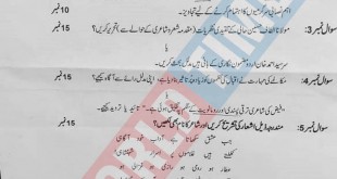 PMS-2019 Urdu Paper II