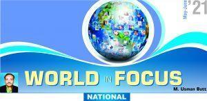 Read more about the article World in Focus (MAY-JUN 2021) National & International With MCQs
