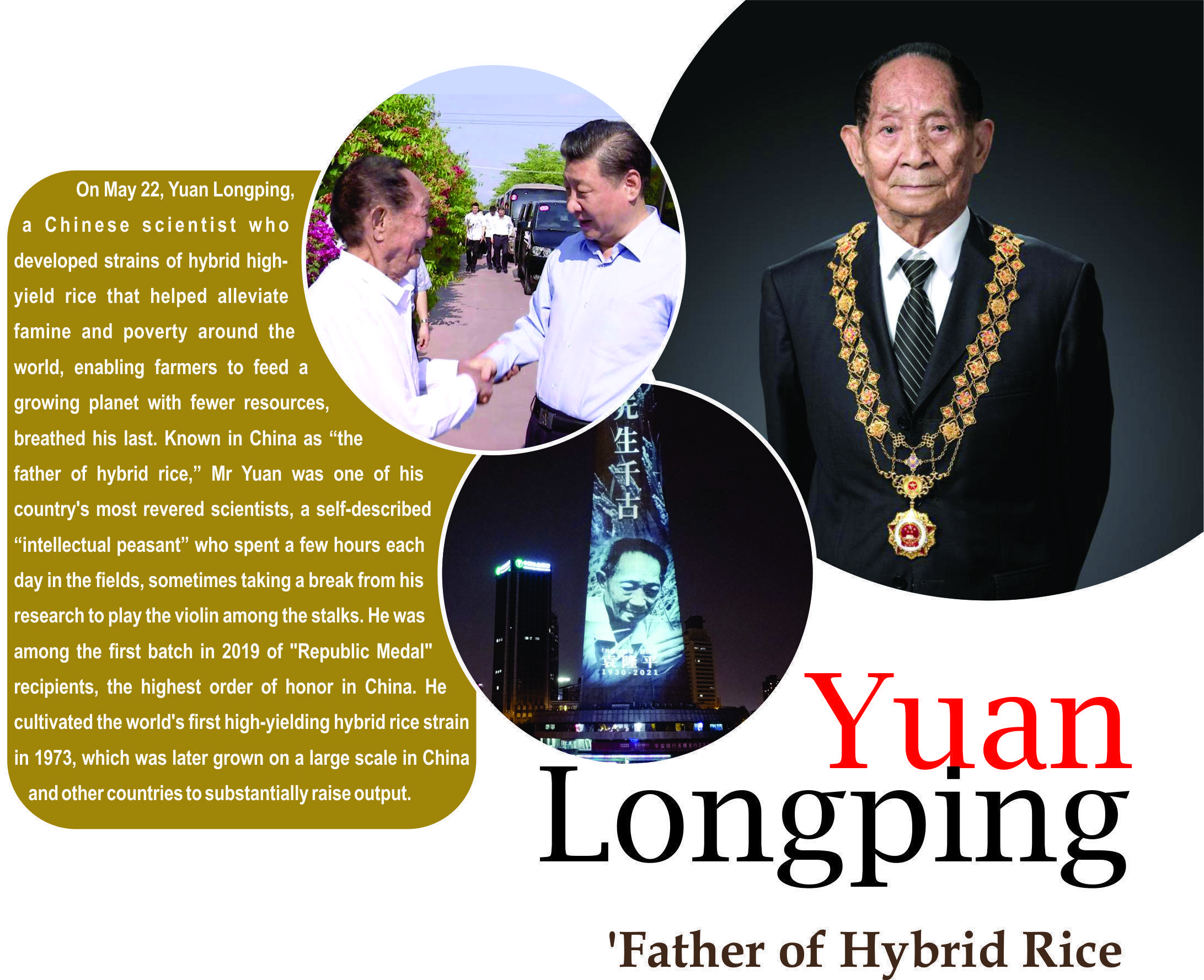 Read more about the article Yuan Longping Father of Hybrid Rice