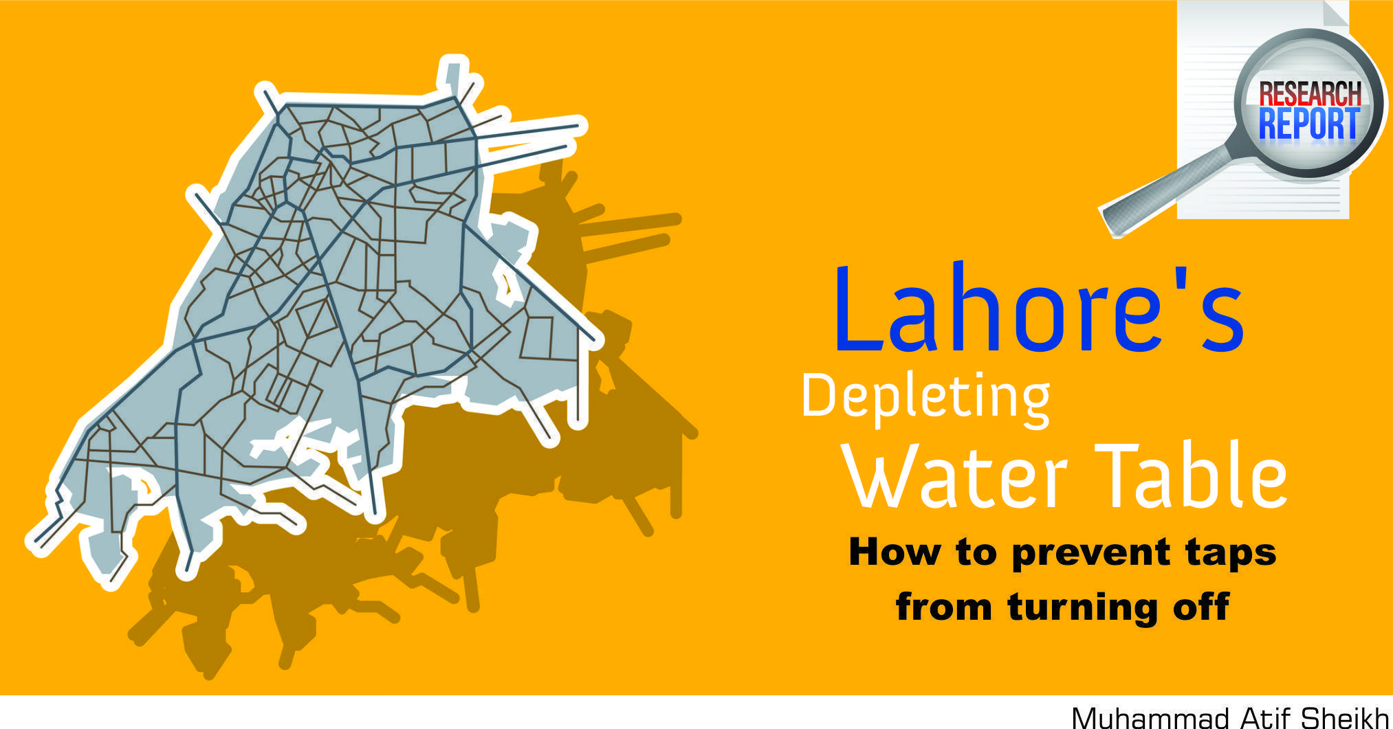 You are currently viewing Lahore’s Depleting Water Table How to prevent taps from turning off
