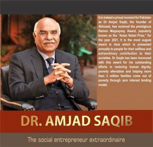 Read more about the article DR. AMJAD SAQIB