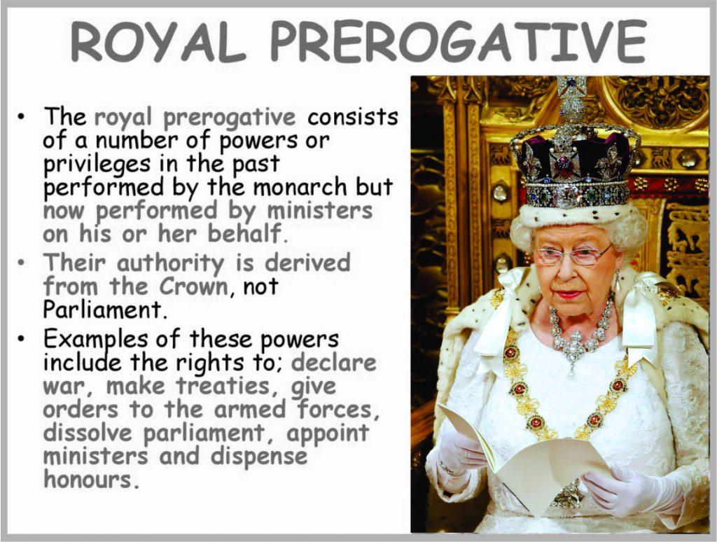 The Royal Prerogative in The United Kingdom - Jahangir's World Times