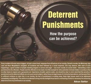 Read more about the article Deterrent Punishments