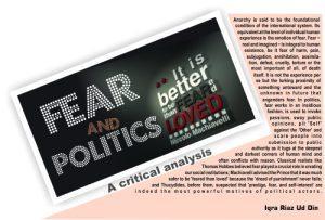 Read more about the article Fear and Politics