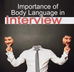 Read more about the article Importance of Body Language in Interview