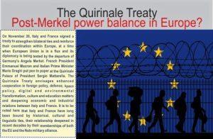 Read more about the article The Quirinale Treaty Post-Merkel power balance in Europe?