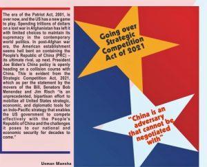 Read more about the article Going over Strategic Competition Act of 2021