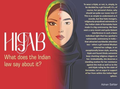 Read more about the article HIJAB: What does the Indian  law say about it?