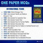 One Paper MCQs 12-04-22