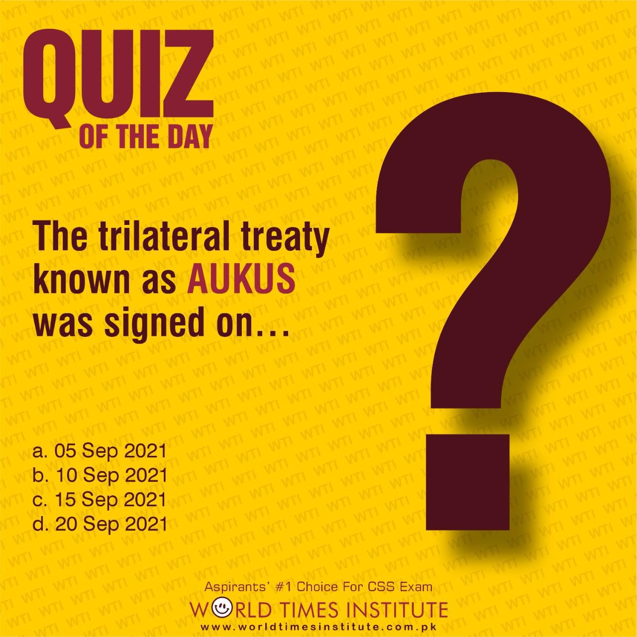 Quiz of the Day 14-04-22