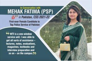 Read more about the article In Conversation with MEHAK FATIMA (PSP)