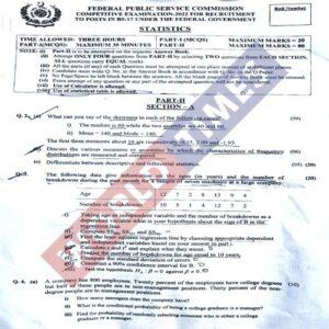 Read more about the article CSS Paper Statistics 2022