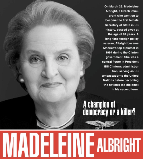 You are currently viewing MADELEINE ALBRIGHT