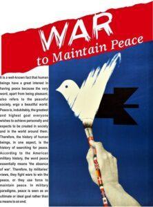 Read more about the article War to Maintain Peace