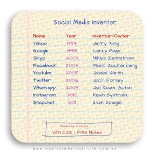 Read more about the article CSS Notes Social Media Inventor