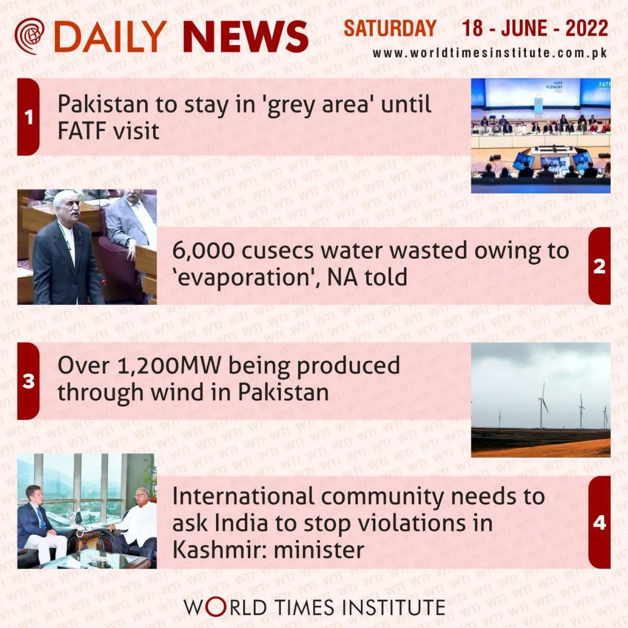 You are currently viewing Daily News 18-06-22