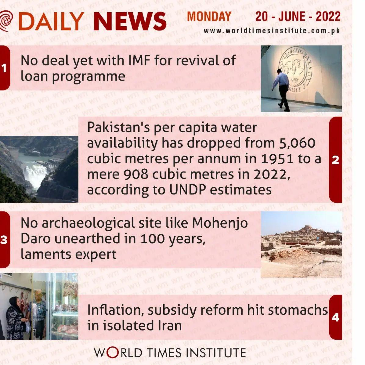You are currently viewing Daily News 20-06-2022