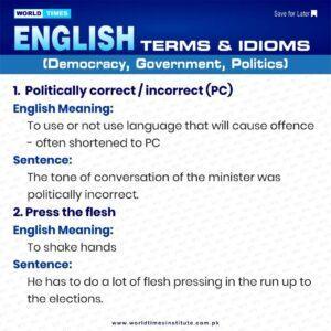 Read more about the article English Terms and Idioms 13-06-22