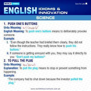 Read more about the article English Idioms & Innovation 19-06-22