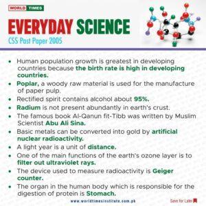 Read more about the article Everyday Science 18-06-22