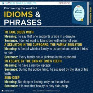 Read more about the article Discovering the World of Idioms & Phrases