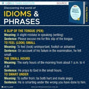 Read more about the article Discovering The World of Idioms & Phrases