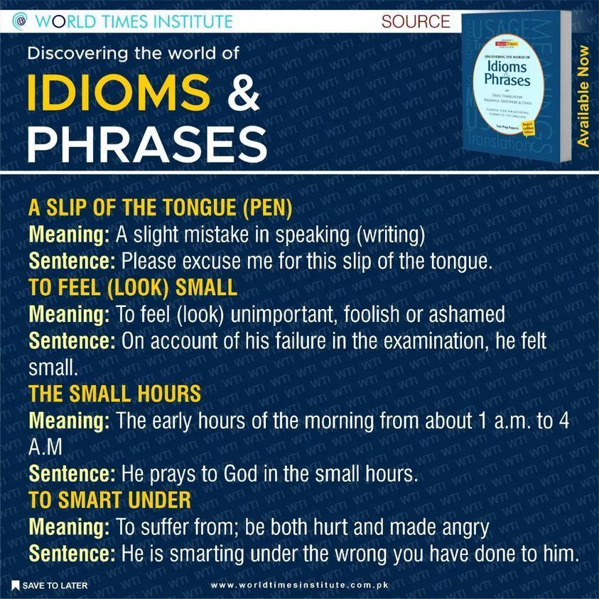 You are currently viewing Discovering The World of Idioms & Phrases