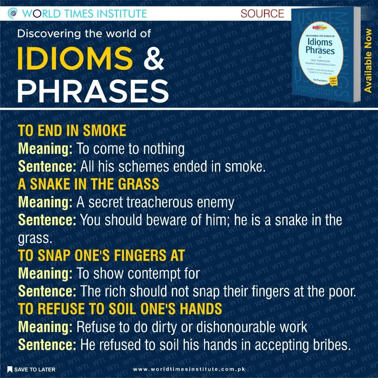 Read more about the article Discovering the World of Idioms and Phrases