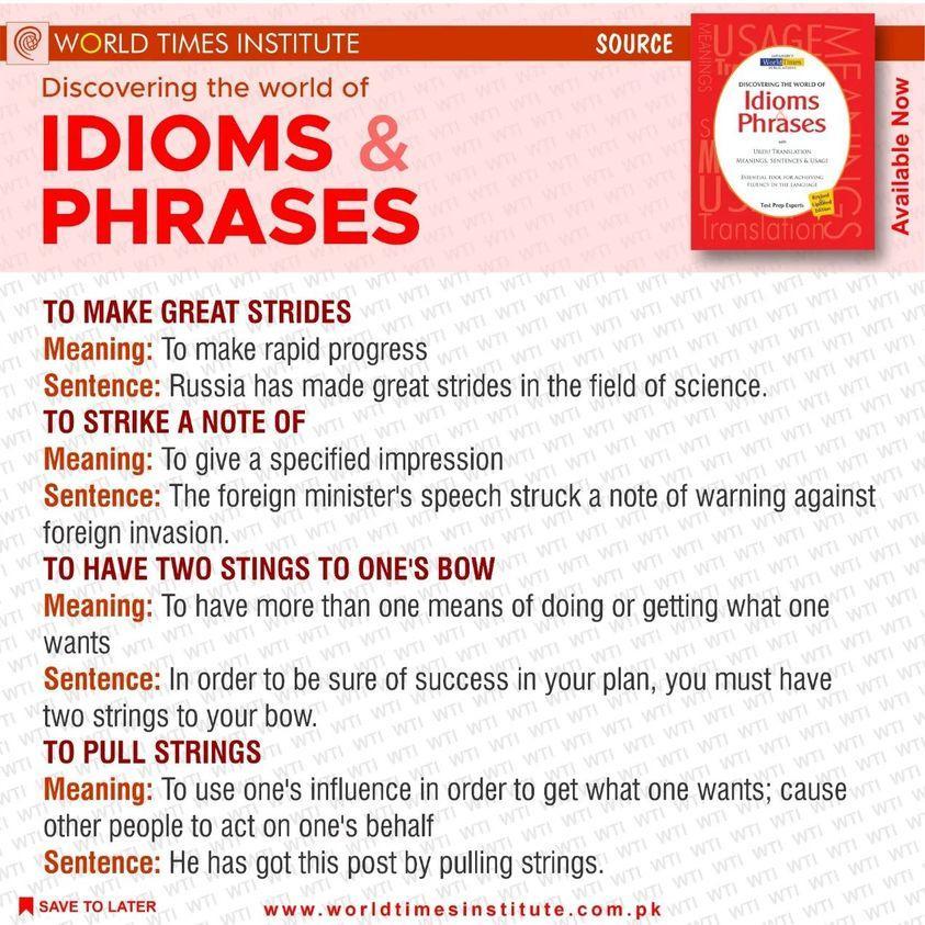 You are currently viewing Idioms and Phrases 15-06-22