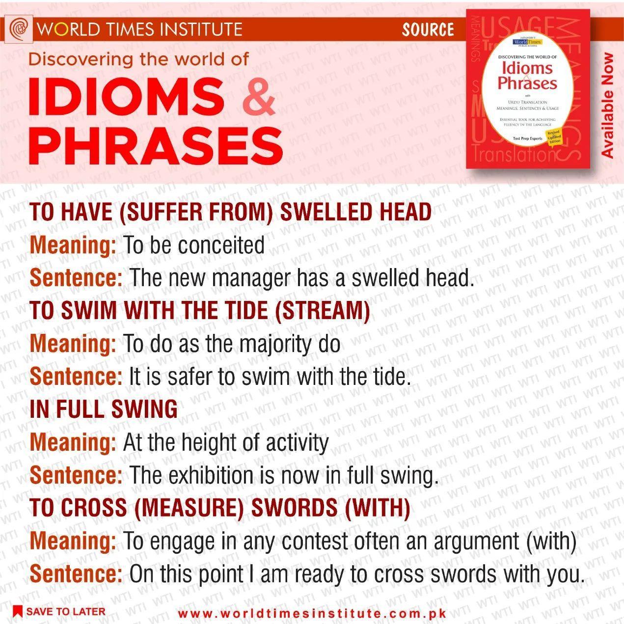You are currently viewing Idioms and Phrases 18-06-22