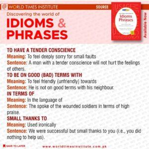 Read more about the article Idioms & Phrases 20-06-22