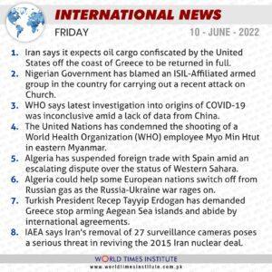 Read more about the article International News 10-06-22
