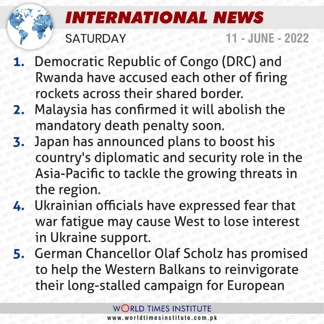 Read more about the article International News 11-06-22
