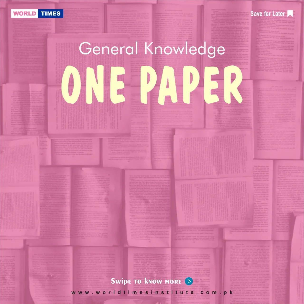 Read more about the article One Paper General Knowledge 15-06-22