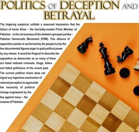 Read more about the article Politics of Deception and Betrayal