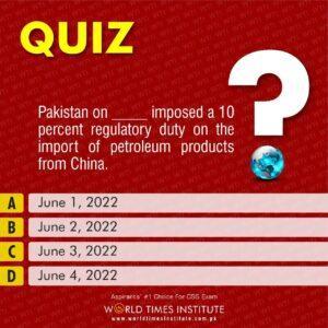 Read more about the article Quiz of the Day 24-06-2022