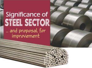 Read more about the article Significance of steel sector