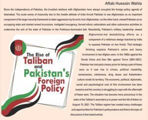 Read more about the article The Rise of Taliban and Pakistan’s Foreign Policy