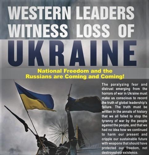 Read more about the article Western Leaders Witness Loss of Ukraine