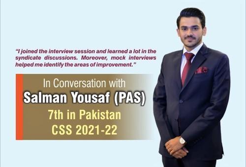Read more about the article In Conversation with Salman Yousaf (PAS)