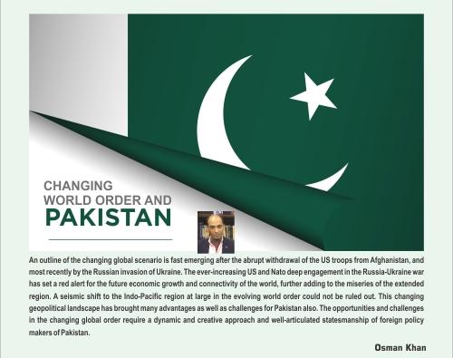 Read more about the article CHANGING  WORLD ORDER AND PAKISTAN