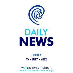 Read more about the article Daily News 15-07-2022