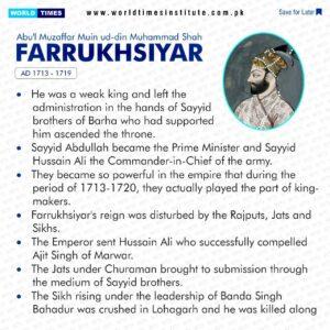 Read more about the article FARRUKHSIYAR (AD 1713-1719)
