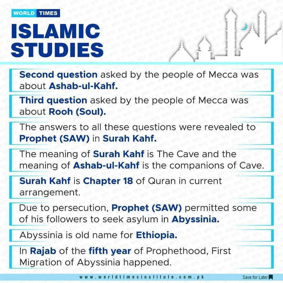 Read more about the article Islamic Studies 20-07-2022